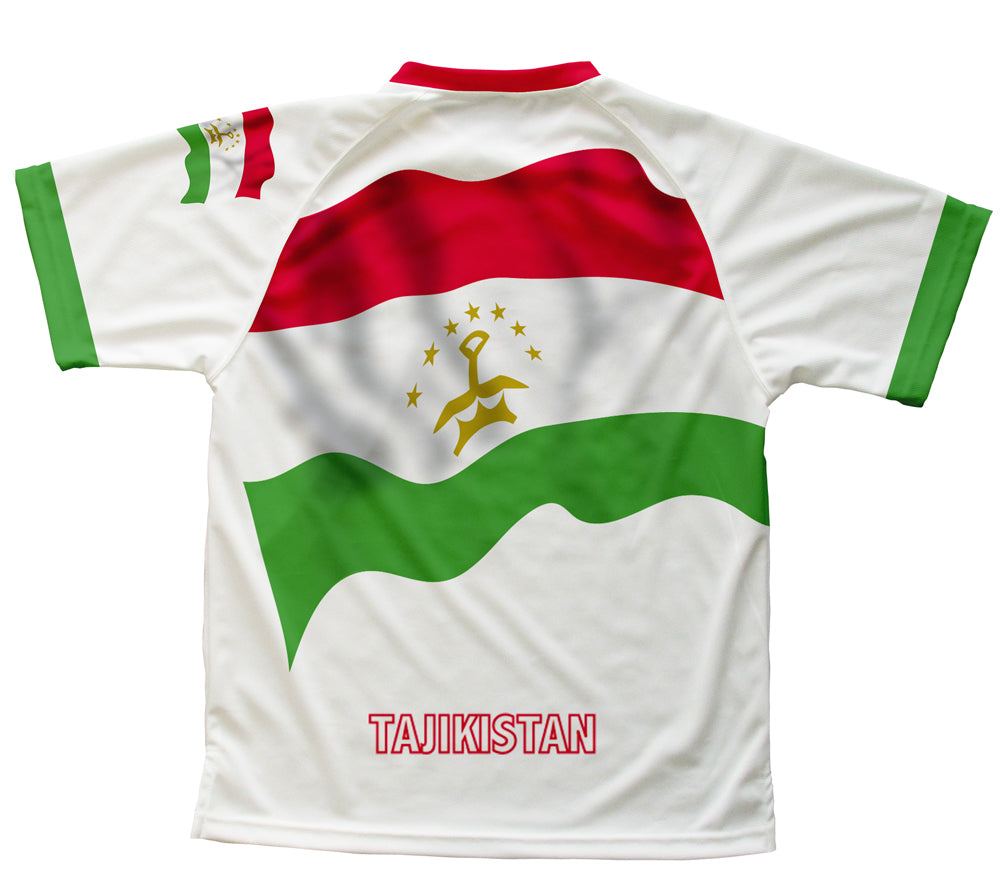 Tajikistan Flag Technical T-Shirt for Men and Women