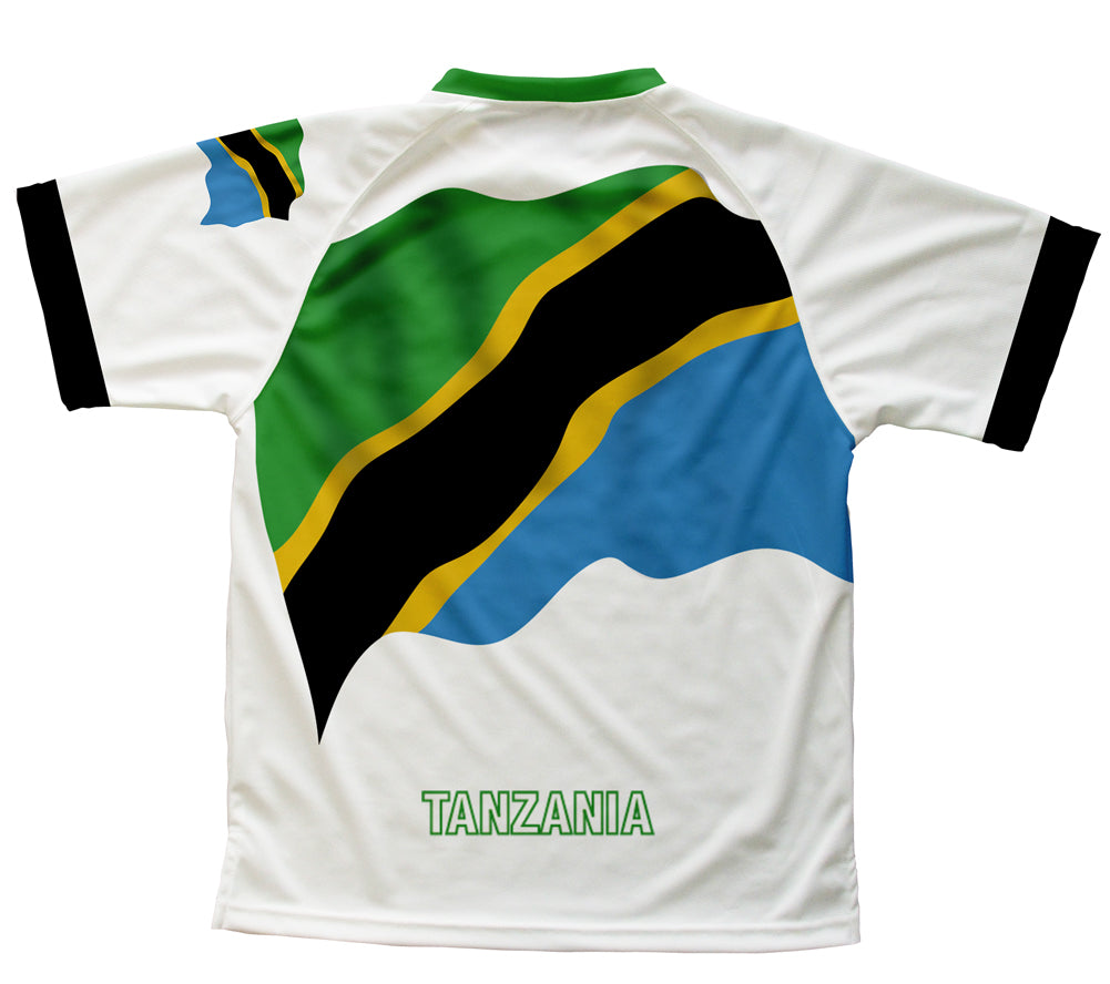 Tanzania Flag Technical T-Shirt for Men and Women