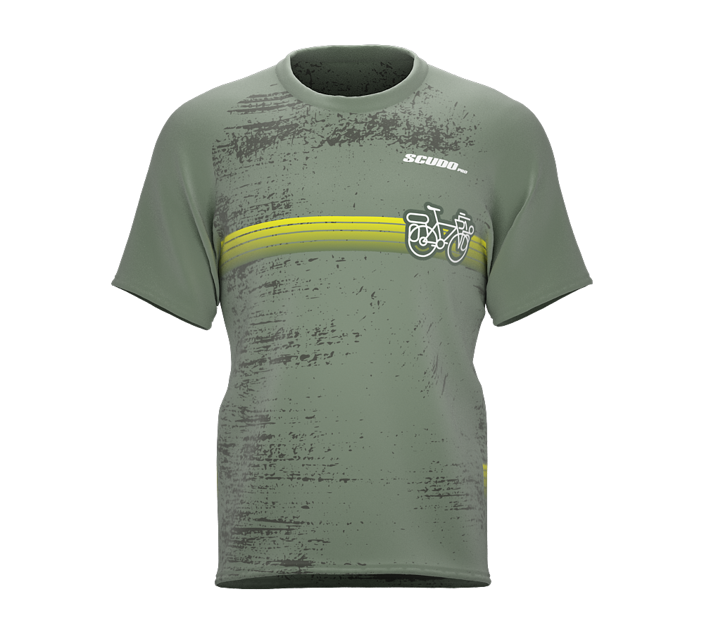 Gravel | Green | Podium T-Shirt | Unisex