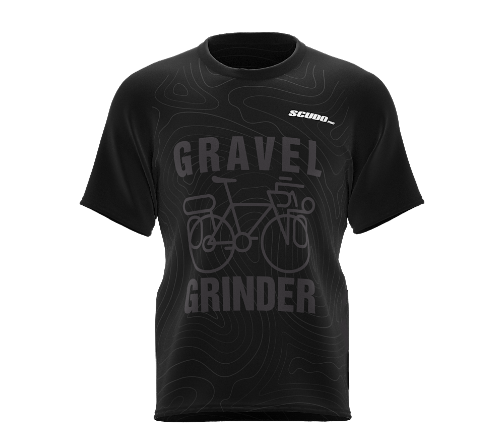 Gravel | Black | Podium T-Shirt | Unisex