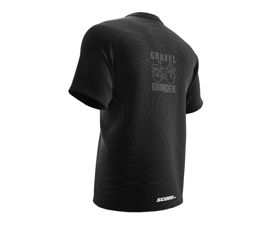 Gravel | Black | Podium T-Shirt | Unisex
