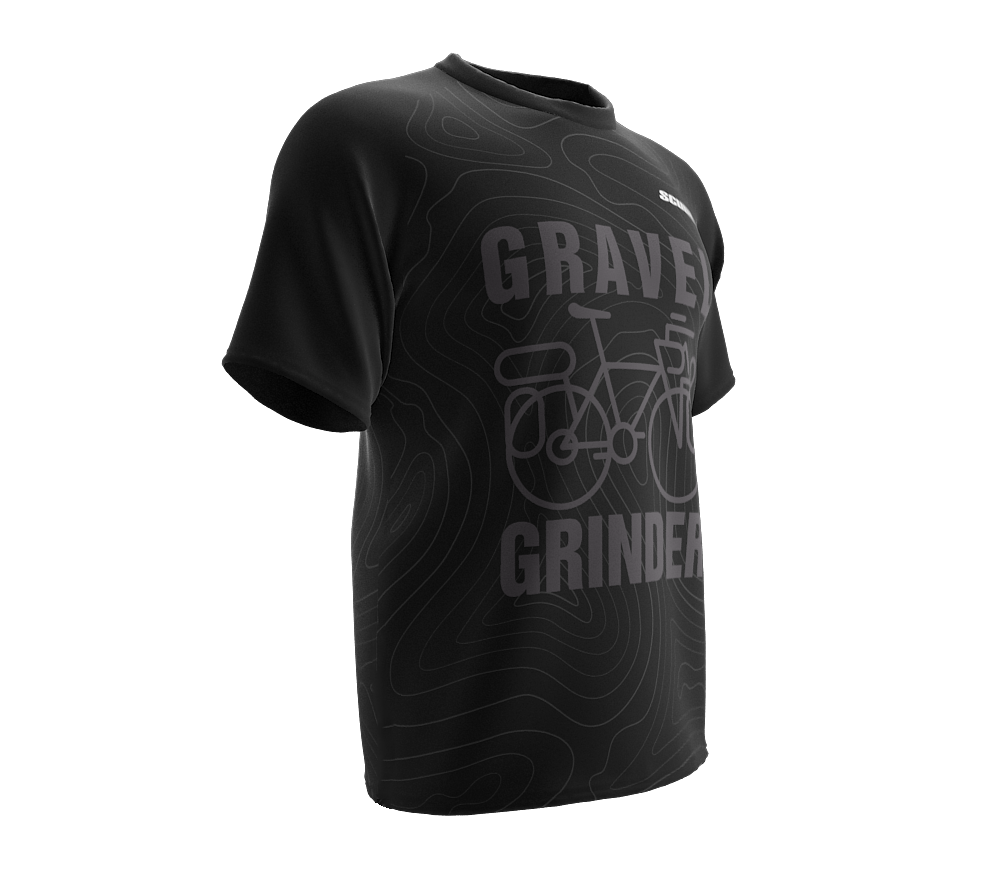 Gravel | Black | Podium T-Shirt | Unisex