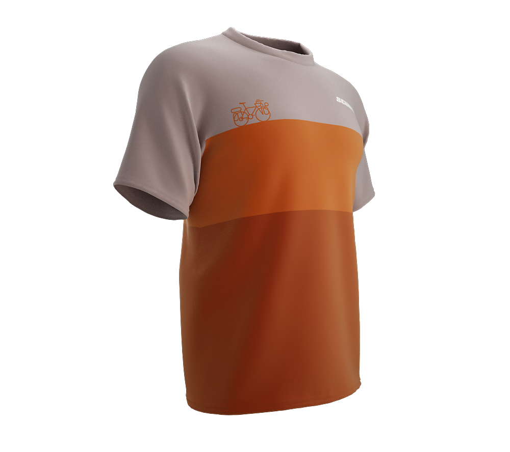 Gravel | Orange | Podium T-Shirt | Unisex