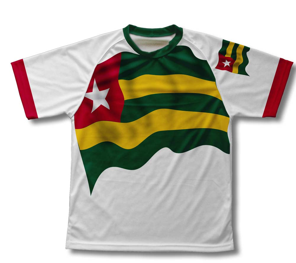 Togo Flag Technical T-Shirt for Men and Women