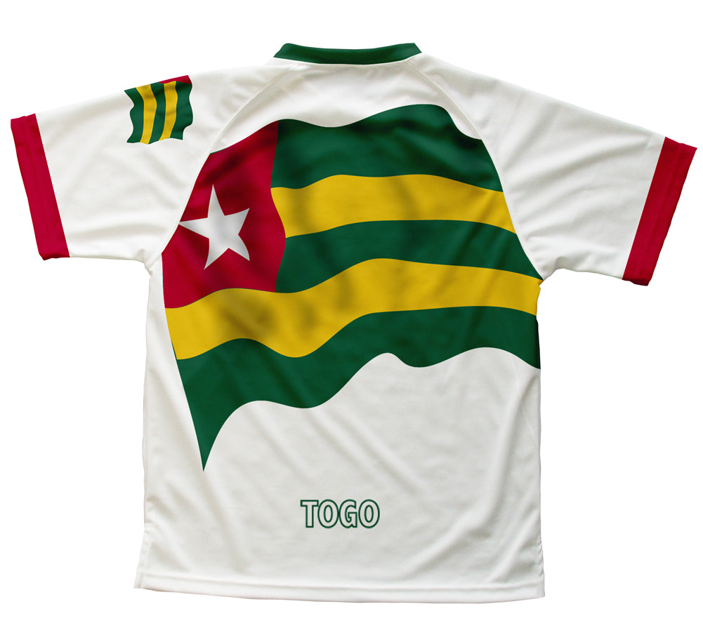Togo Flag Technical T-Shirt for Men and Women