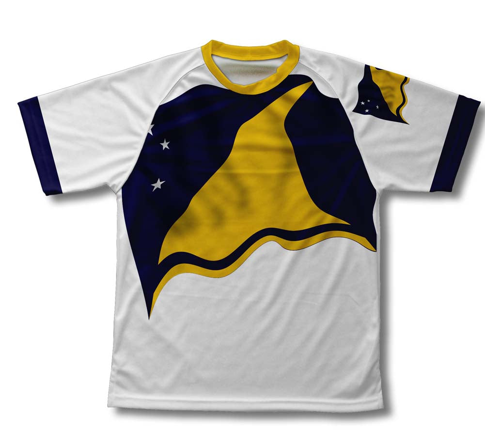 Tokelau Flag Technical T-Shirt for Men and Women