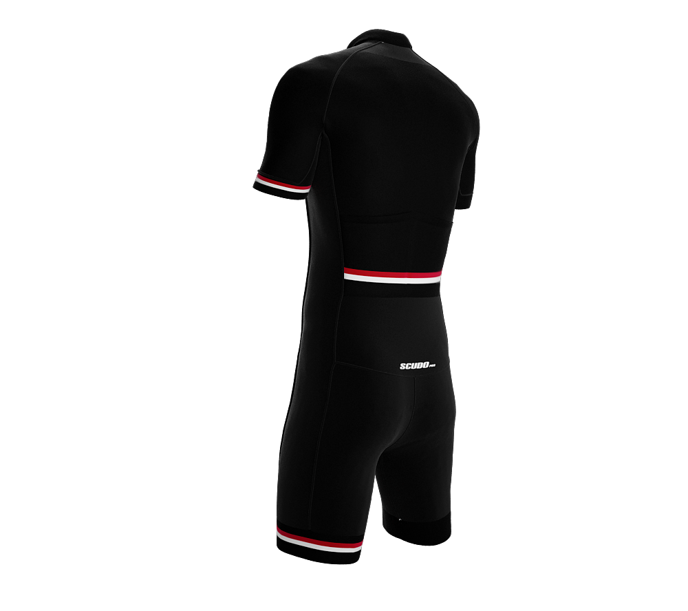 Trinidad And Tobago Black Code Cycling Speedsuit for Men