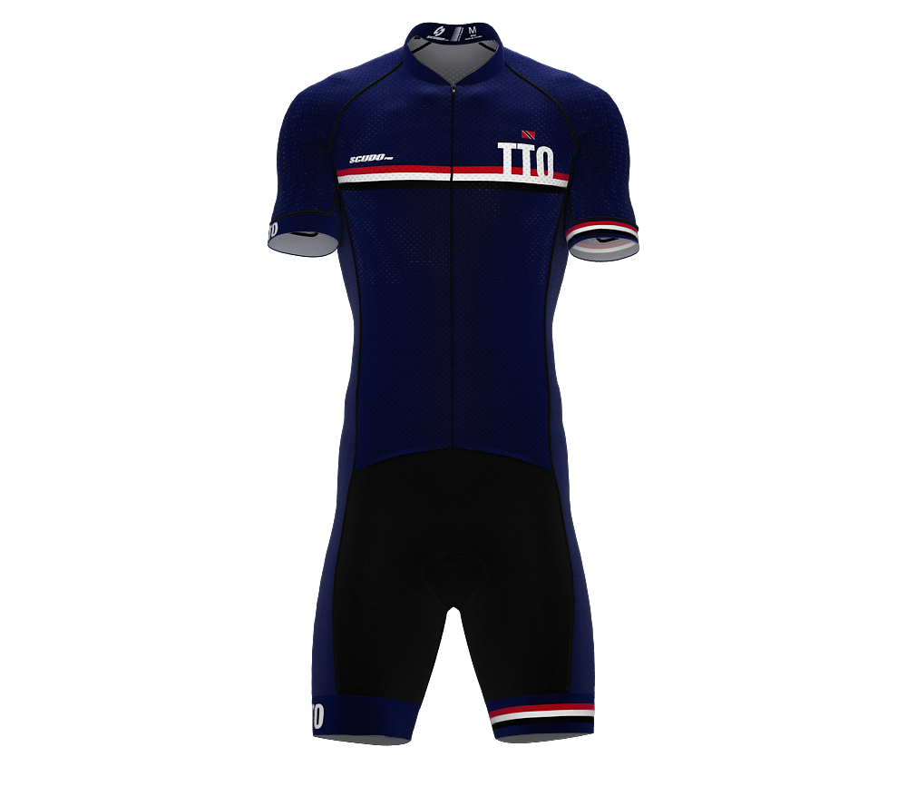 Trinidad And Tobago Blue Code Cycling Speedsuit for Men