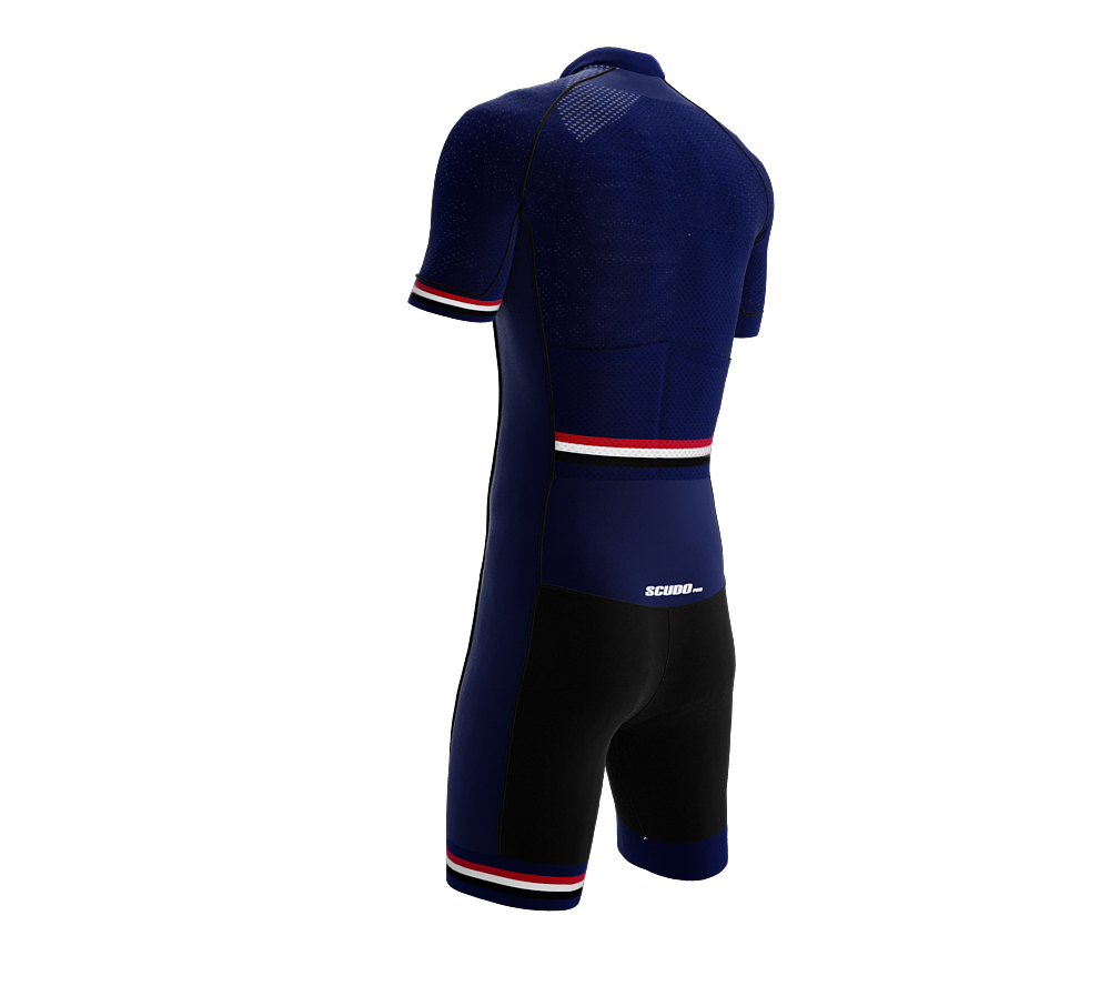 Trinidad And Tobago Blue Code Cycling Speedsuit for Men