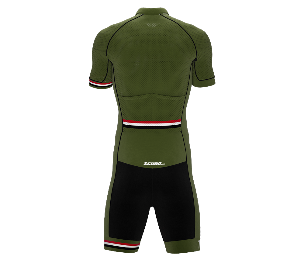 Trinidad And Tobago Green Code Cycling Speedsuit for Men