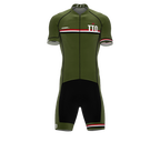 Trinidad And Tobago Green Code Cycling Speedsuit for Men