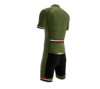 Trinidad And Tobago Green Code Cycling Speedsuit for Men