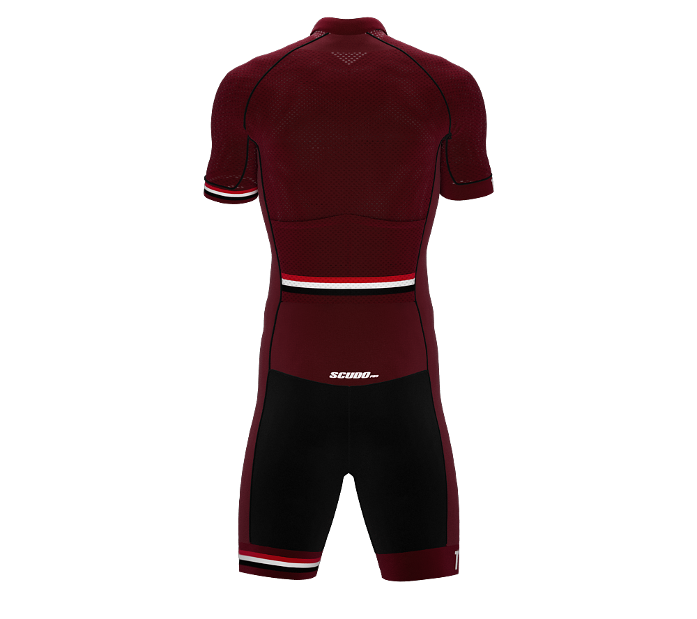 Trinidad And Tobago Vine Code Cycling Speedsuit for Men