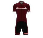 Trinidad And Tobago Vine Code Cycling Speedsuit for Men