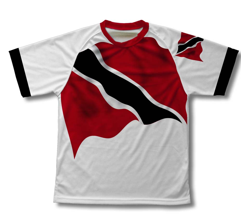 Trinidad And Tobago Flag Technical T-Shirt for Men and Women