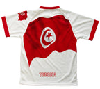 Tunisia Flag Technical T-Shirt for Men and Women