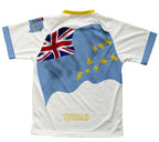 Tuvalu Flag Technical T-Shirt for Men and Women