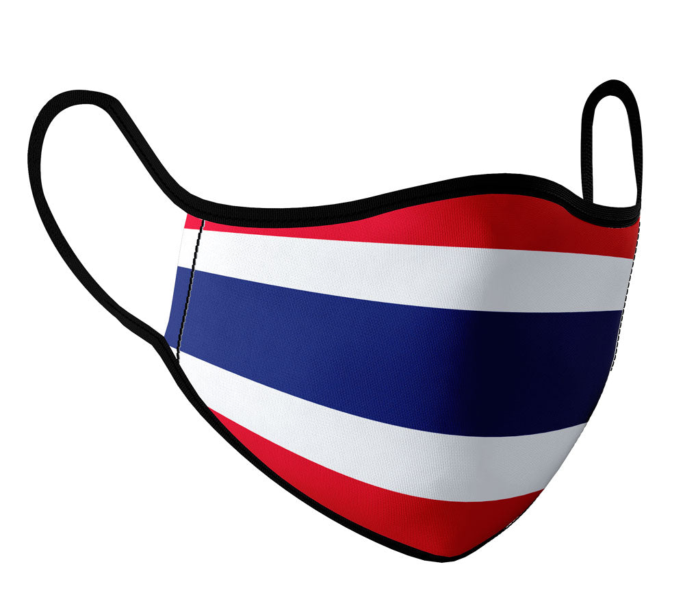 Thailand - Face Mask with fluid and moisture resistant fabric. Reusable and Washable