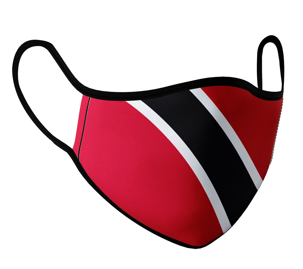 Trinidad and Tobago   - Face Mask with fluid and moisture resistant fabric. Reusable and Washable