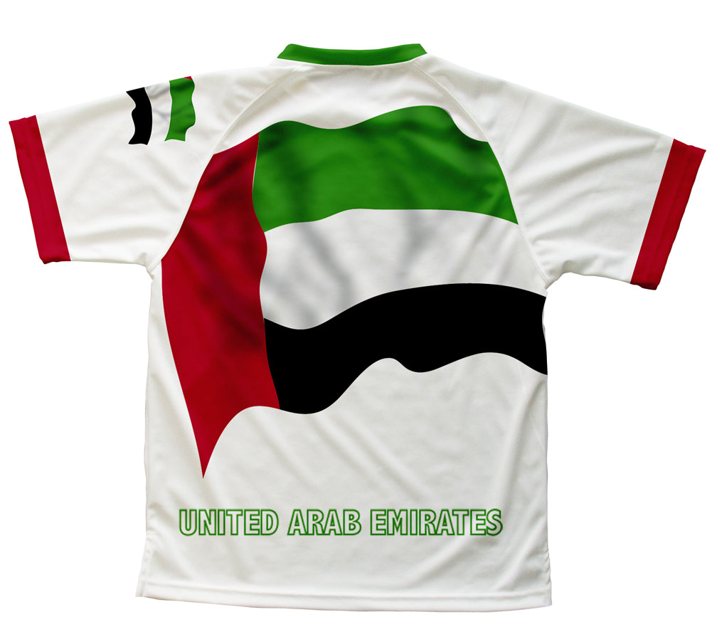 United Arab Emirates Flag Technical T-Shirt for Men and Women