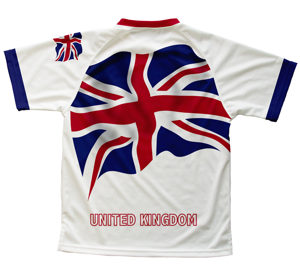 United Kingdom Flag Technical T-Shirt for Men and Women