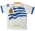 Uruguay Flag Technical T-Shirt for Men and Women