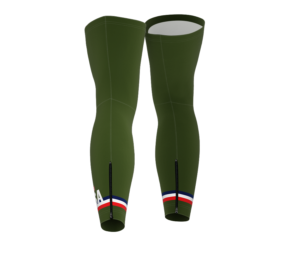 Usa leg and knee warmers