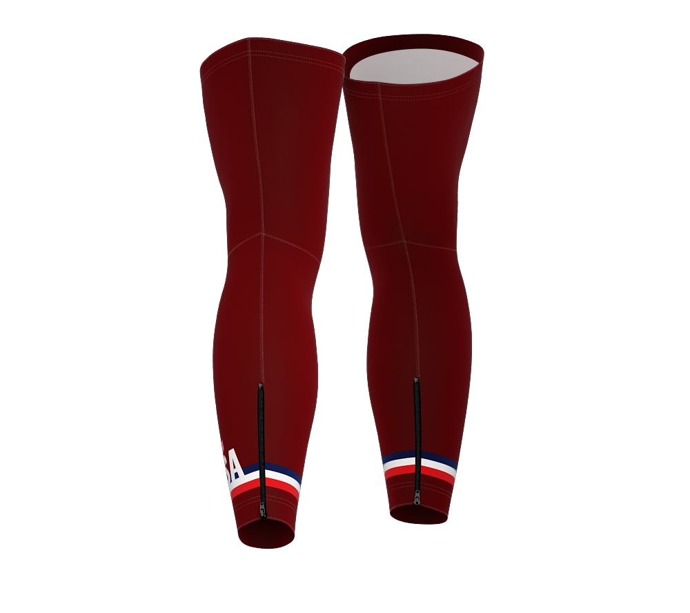 Usa leg and knee warmers
