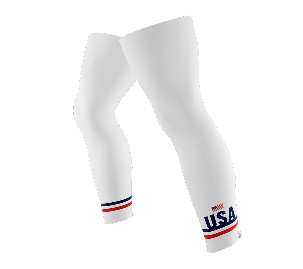 Usa leg and knee warmers