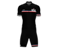 United States Black Code Cycling Speedsuit for Men