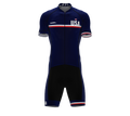 United States Blue Code Cycling Speedsuit for Men