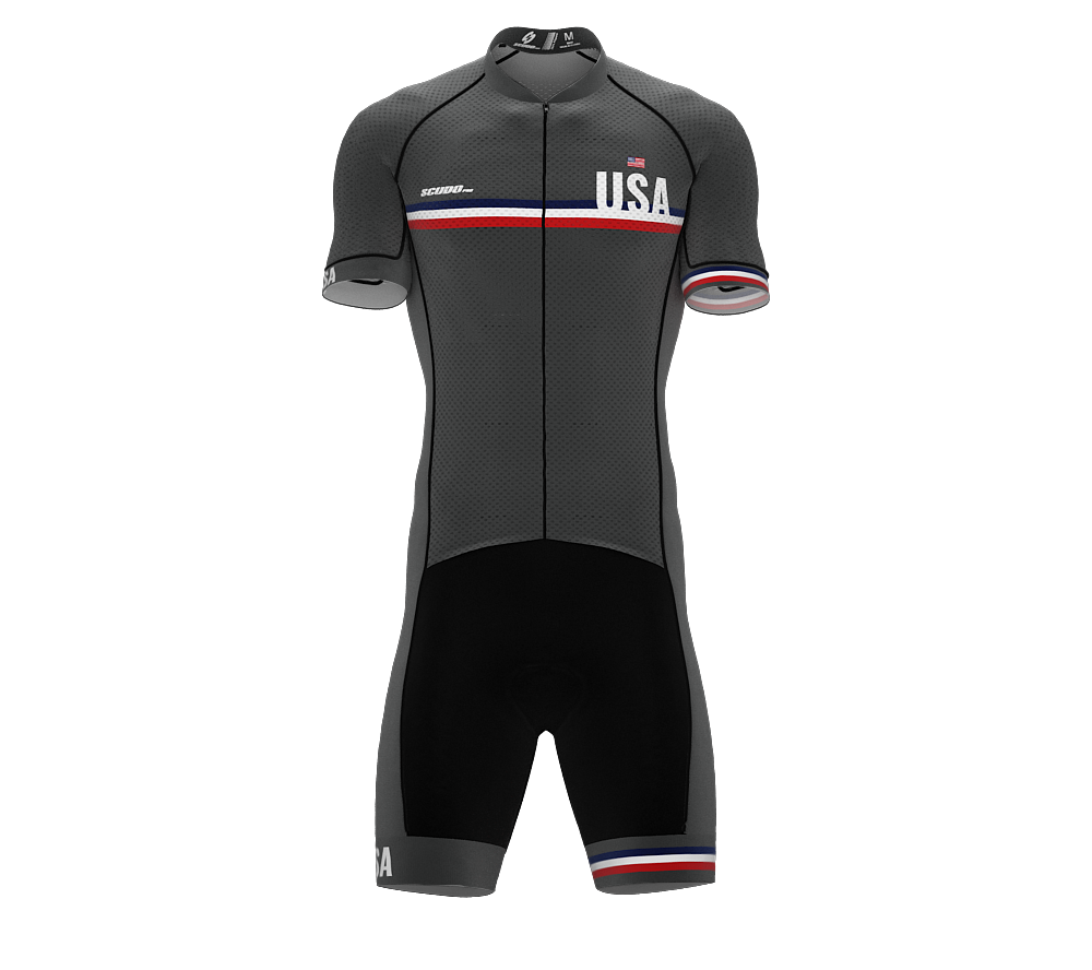 United States Gray Code Cycling Speedsuit for Men