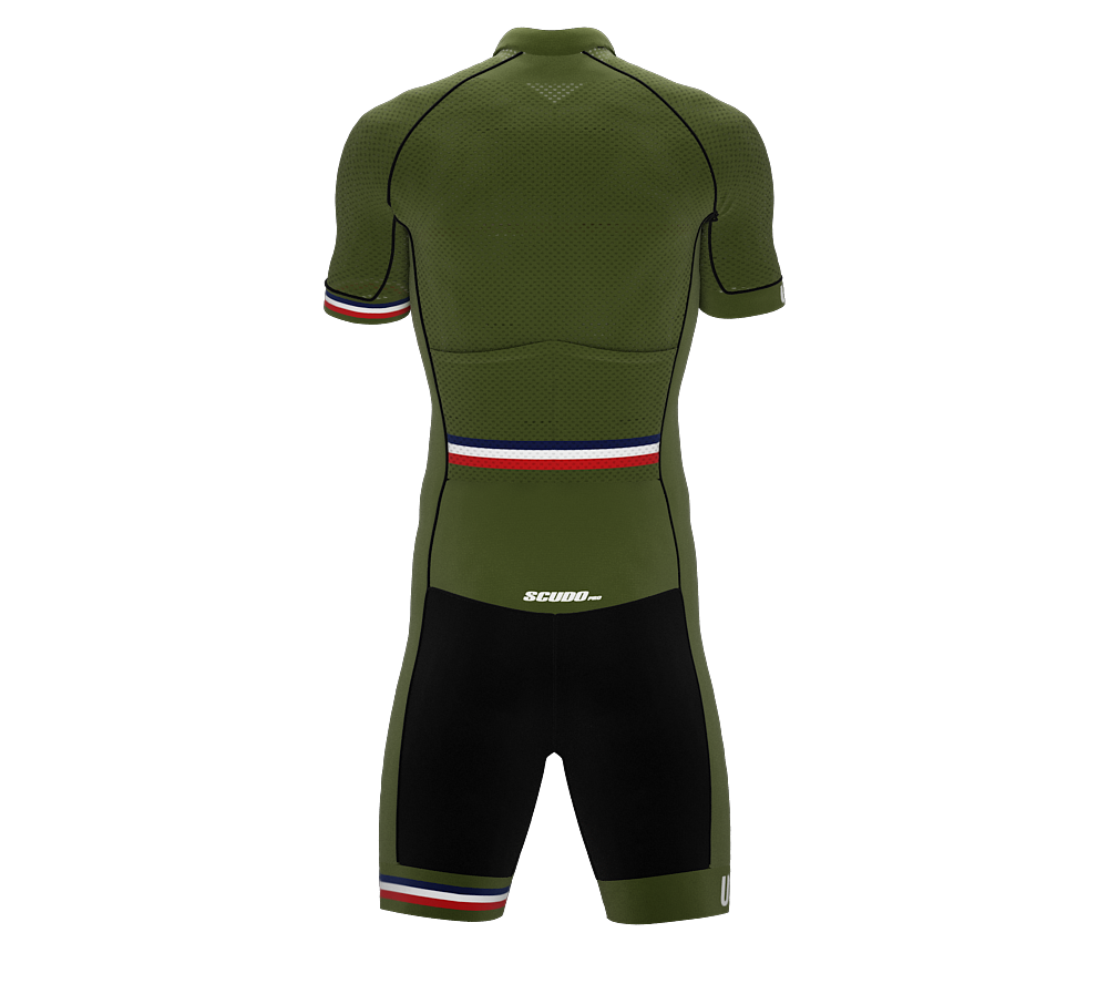 United States Green Code Cycling Speedsuit for Men