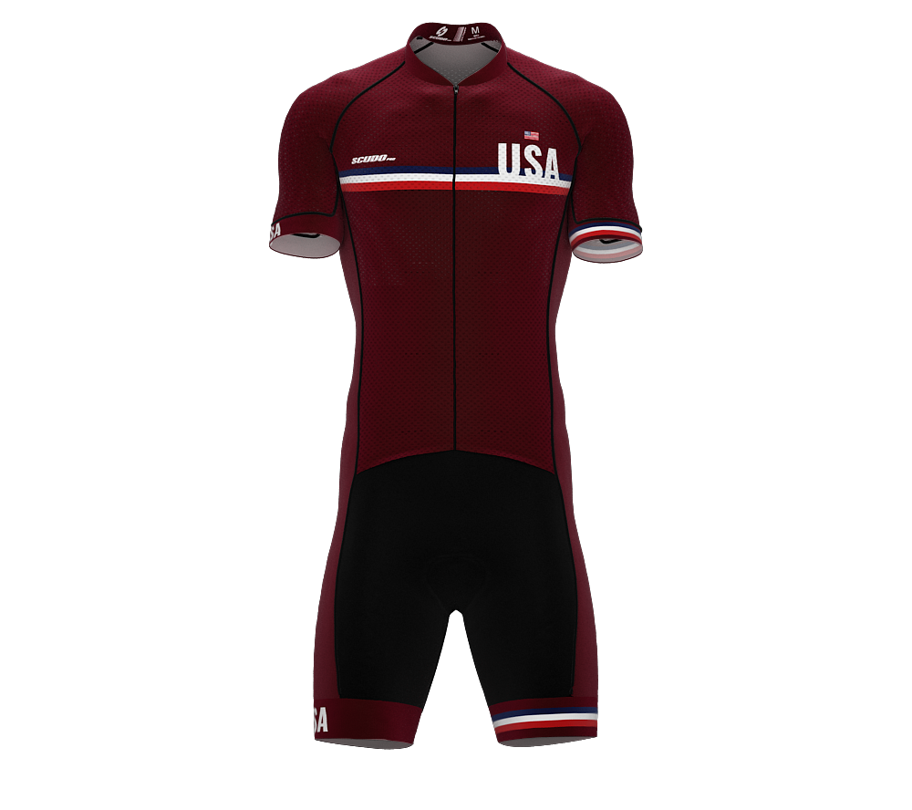 United States Vine Code Cycling Speedsuit for Men