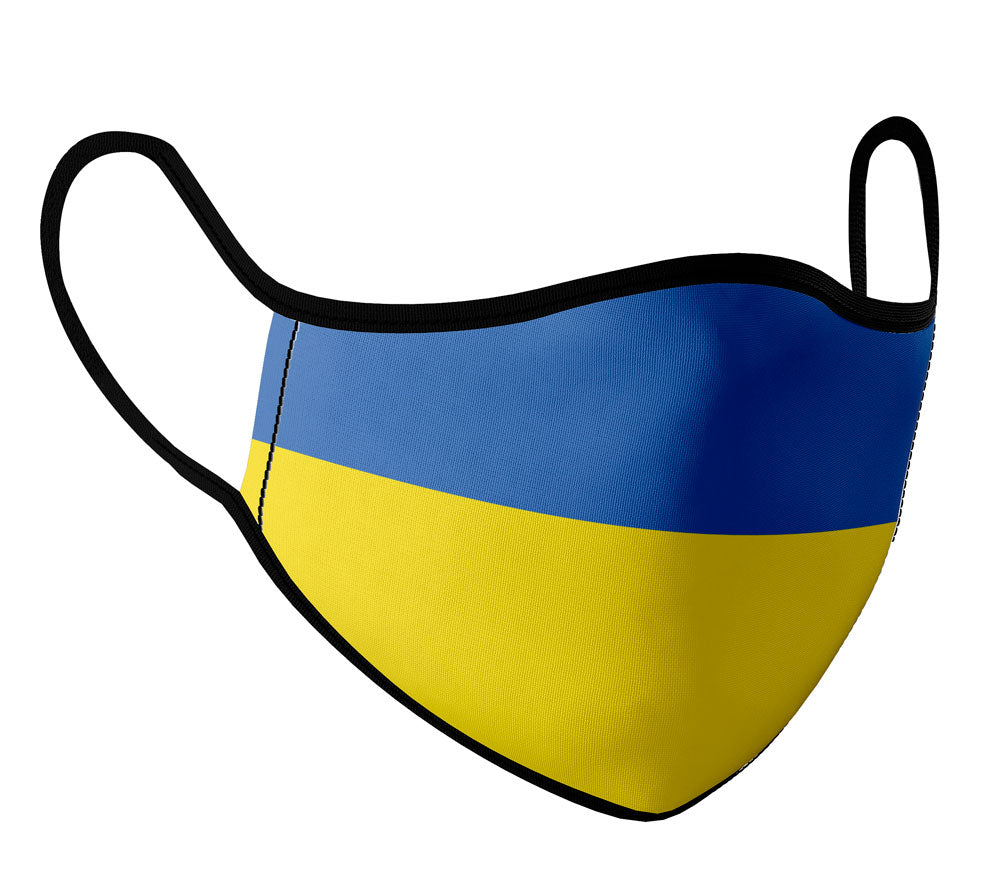 Ukraine  - Face Mask with fluid and moisture resistant fabric. Reusable and Washable