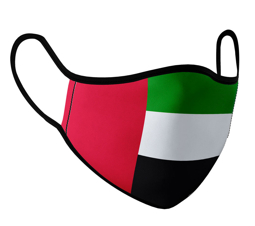 United Arab Emirates - Face Mask with fluid and moisture resistant fabric. Reusable and Washable