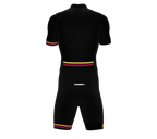 Venezuela Black Code Cycling Speedsuit for Men
