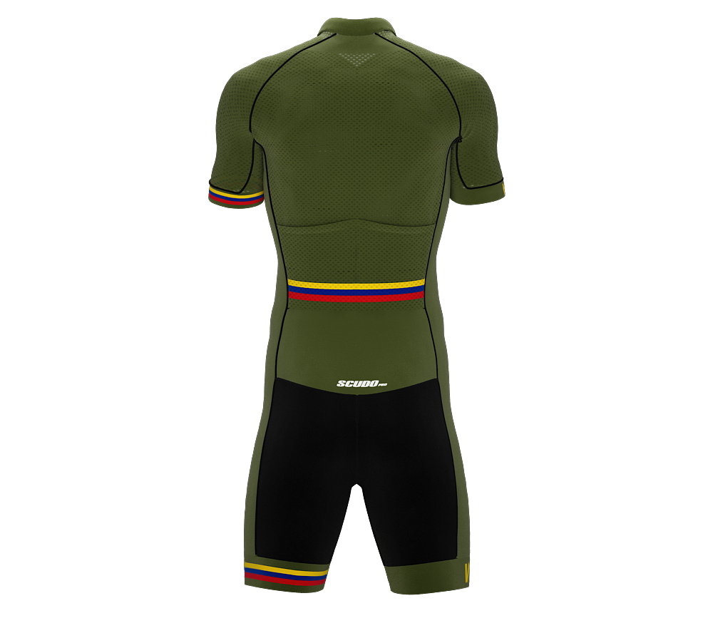 Venezuela Green Code Cycling Speedsuit for Men