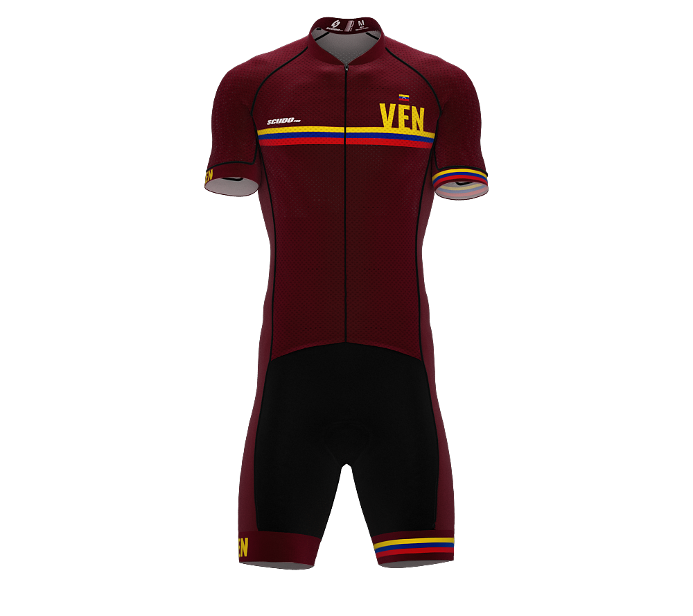 Venezuela Vine Code Cycling Speedsuit for Men