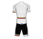 Venezuela White Code Cycling Speedsuit for Men