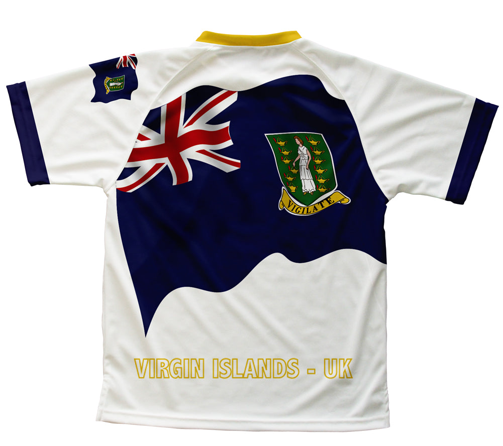 Virgin Islands - UK Flag Technical T-Shirt for Men and Women