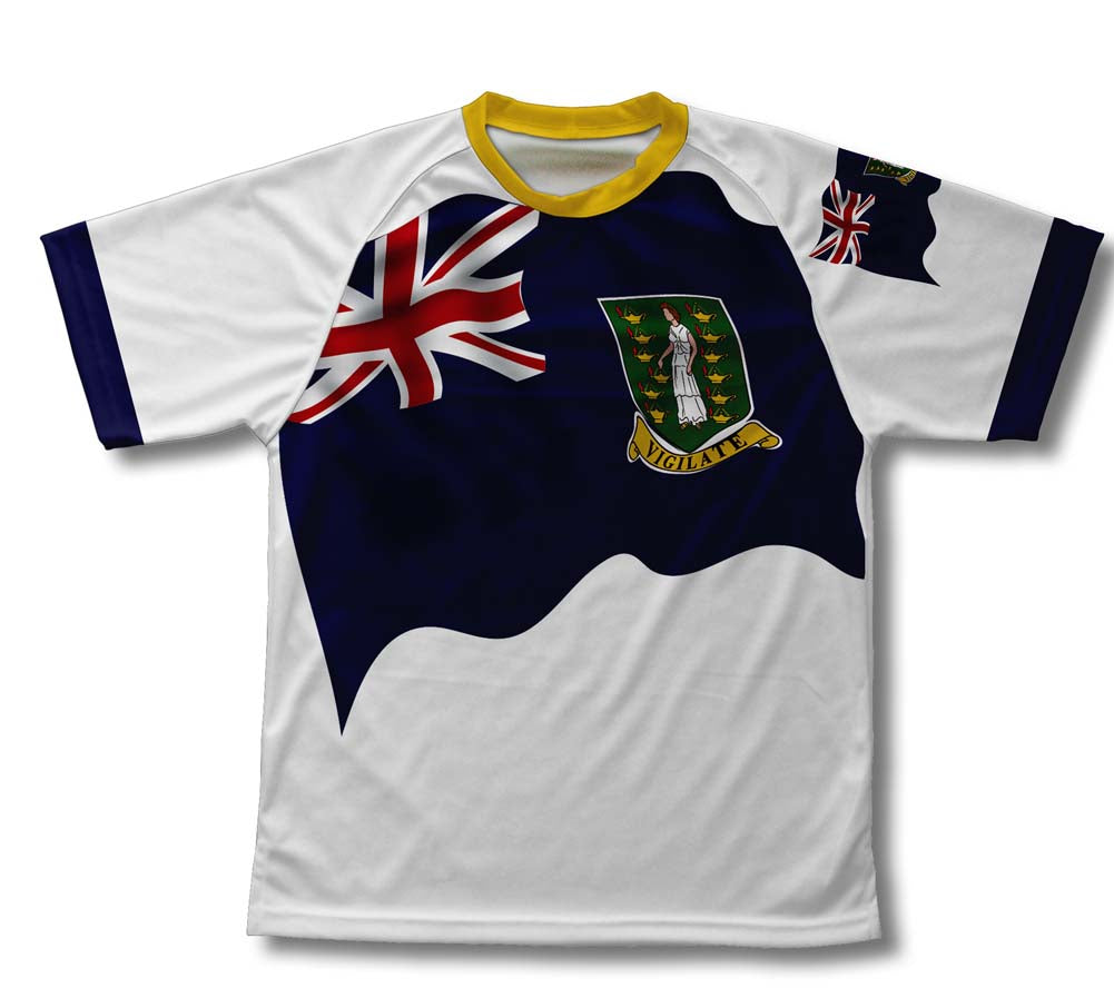 Virgin Islands - UK Flag Technical T-Shirt for Men and Women