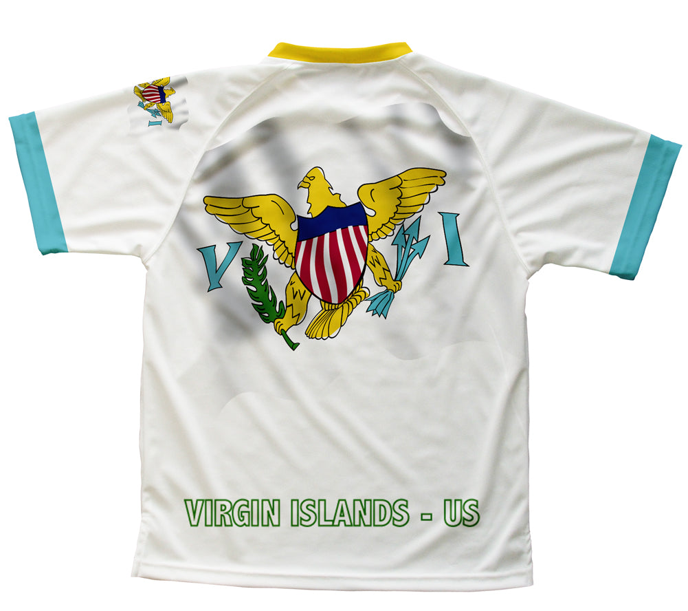 Virgin Islands - US Flag Technical T-Shirt for Men and Women