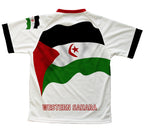 Western Sahara Flag Technical T-Shirt for Men and Women