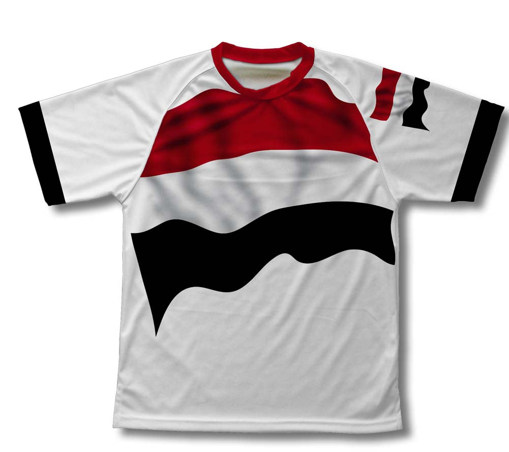 Yemen Flag Technical T-Shirt for Men and Women