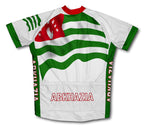 Abkhazia Flag Cycling Jersey for Men and Women