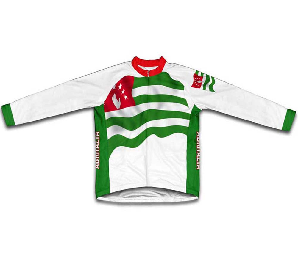 Abkhazia Flag Cycling Jersey for Men and Women