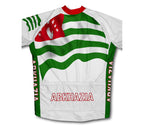 Abkhazia Flag Cycling Jersey for Men and Women