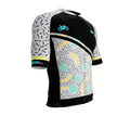 ScudoPro Elite Fit Short Sleeve Cycling Jersey Retro Abstract |  Men and Women