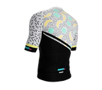 ScudoPro Elite Fit Short Sleeve Cycling Jersey Retro Abstract |  Men and Women